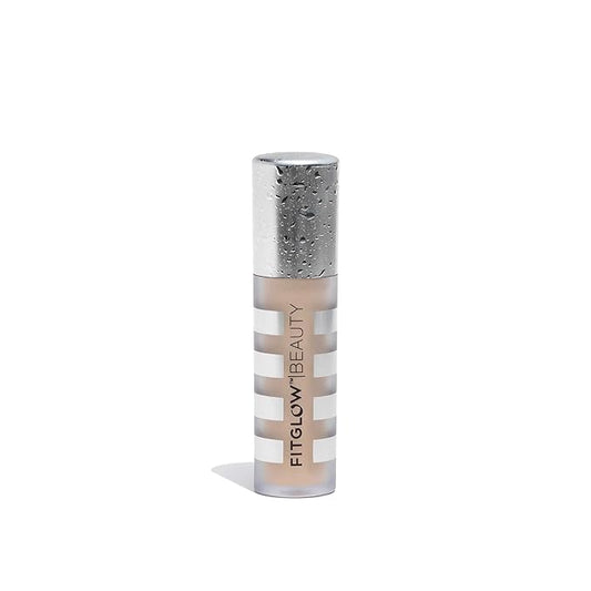 Fitglow Beauty Conceal+ | Vegan Full Coverage Concealer Skincare with Vitamin K + Green Tea | Corrects Dark Circles, Blemishes & Redness | Non-Creasing, Natural Finish | C4-6g