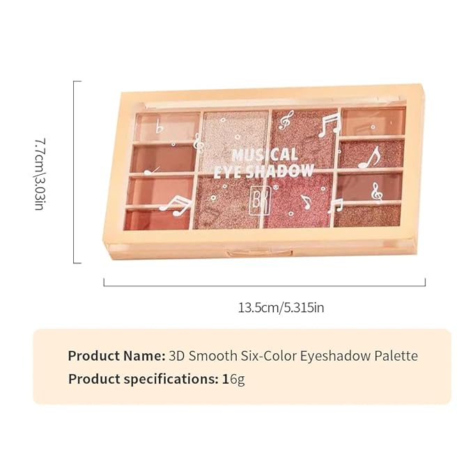 12-Color Warm Red Brown Eyeshadow Palette – Matte, Shimmer&Glitter Neutral Nude Shades with Rose Gold, Champagne, Bronze&Peach Tones, High-Pigment, Long-Lasting, Blendable Soft Glam Eye Makeup Palette