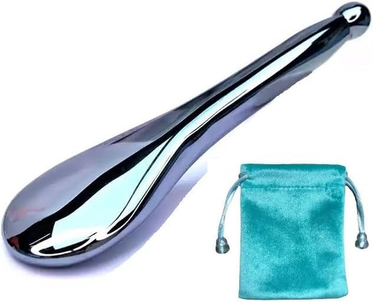SAEEYCUE Terahertz Stone Gua Sha Scraping Tools Lymphatic Drainage Massager Facial (A)