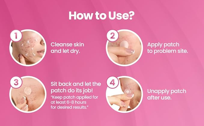 Dr. Pimple Patch Hydrocolloid Healing Acne Care - Pimple Patches Acne Spot Treatment for Face and Skin - Korean skin care - Invisible & Concealable Zit Treatment Stickers