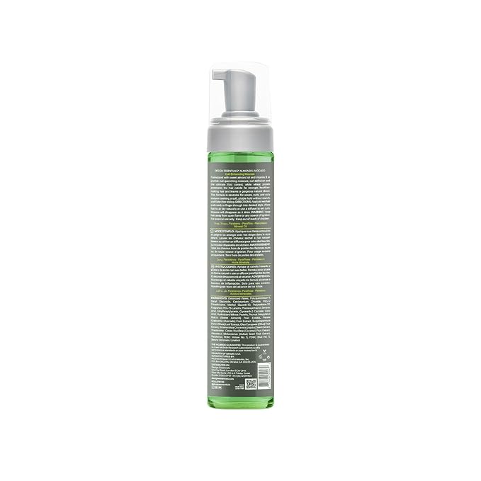 Design Essentials Curl Enhancing Hair Mousse for Curly Hair; Almond and Avocado Collection, 10 Ounce