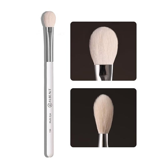 Eyeshadow Brush, Eye Makeup Brush Even Eyeshadow Applicators Soft Natural Hair Bristles for Flawless Smudge, Multi-task for spot conealing & highlighting (194 Multi-Eye)