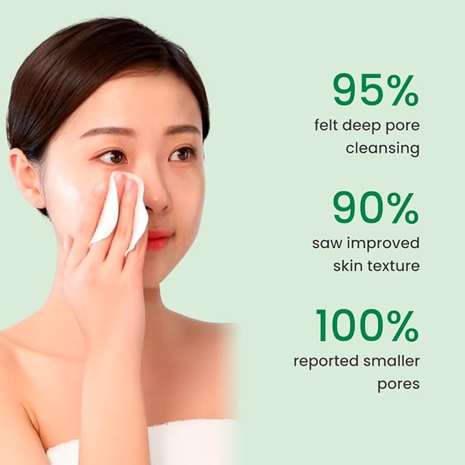 QUIA Toner Pads – PHA Dual-Action Exfoliate and Hydrate All in One – Soothing Formula for Sensitive Skin – Reduces Blackheads and Blemishes- 70 Gentle Textured Pads – Korean Skincare