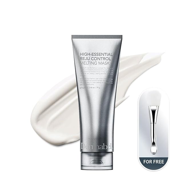 High-Essential Reju Control Melting Mask, Korean Skincare, 70g, PVA-Free, No Synthetic Resins, for Dry Dull Skin, with Probiotic Ferment
