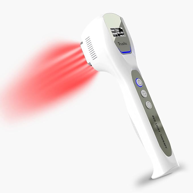 Red Light Therapy Device for Pain Relief, Deep Tissue Infrared Light for Joint, Muscle, Back,Inflammation at-Home LED Treatment Tool with16*Red Light Chips+16*Near Infrared Chips