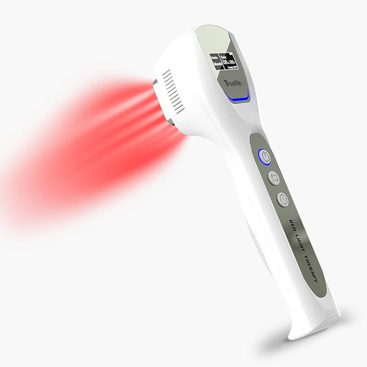 Red Light Therapy Device for Pain Relief, Deep Tissue Infrared Light for Joint, Muscle, Back,Inflammation at-Home LED Treatment Tool with16*Red Light Chips+16*Near Infrared Chips