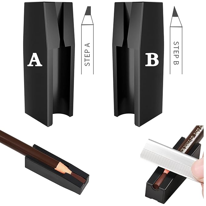 KAIQIKAIXI 6Pcs Multicolor Waterproof Eyebrow Pencils Makeup Set For Marking, Filling And Outlining, Tattoo Makeup And Microblading Supplies Kit-Hard Refills Are Easy To Color (colour)