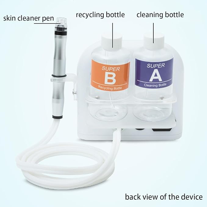 Hydrogen-Oxygen Facial Machine, Hydra Face Care Device for Skin Moisturizing – A Professional Vacuum Cleaning Jet Blackheads Remover for Home and Beauty Salon