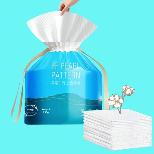 Face towels roll。Hanging face towel disposable，Disposable face towels, MIXUISEE cotton face cloths，super thick 150% face wipes, Suitable for makeup removal and cleansing (Thickened 70 PCS)