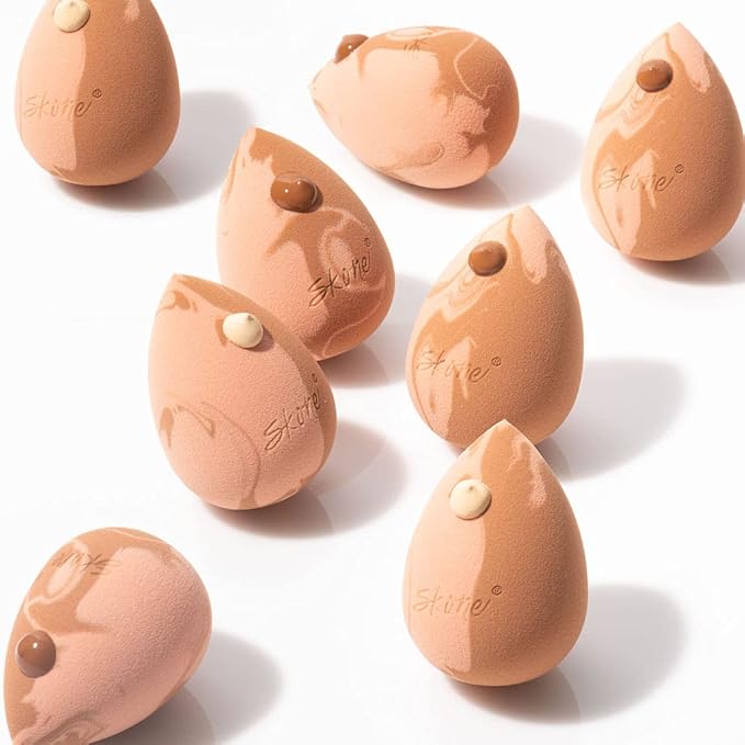 Skone Cosmetics Blending Sponge - Makeup Sponge Applicator for Blending Foundation- Flawless Foundation Beauty Sponge - Makeup Sponges - Makeup Blender Sponge - Beauty Blender Sponge
