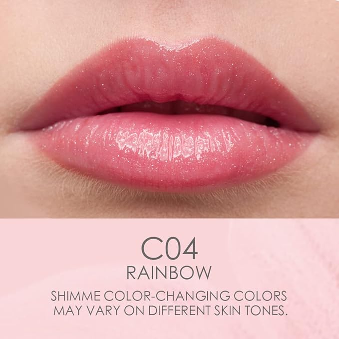 CATKIN Lip Balm Color Tinted Changing Lipstick Ultra Hydrating Lip Moistrurizer Lip Care with Vitamin E Nourishing For Cracked & Dry Lips 0.12 oz 2pcs (01+08)