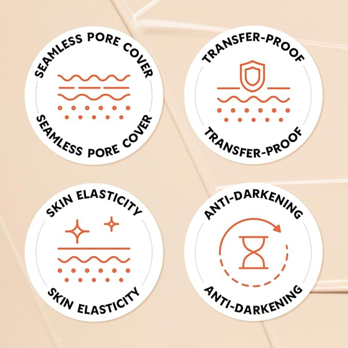 TIRTIR Mask Fit Ai Filter Cushion Foundation | AI-Like Semi-Matte Finish - Up to 72-Hour Medium to Full Coverage Korean BB Cushion Make up Beauty, #24N Latte, 0.63 Fl Oz