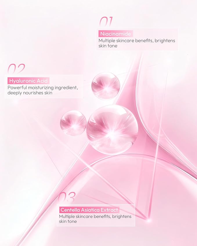 Salmon DNA PDRN Anti-Aging Serum, PDRN Intensive Ampoule, Pre-makeup Skincare, Collagen, Glutathione, Niacinamide & Hyaluronic Acids, Ultra Hydrating Serum, Improves Skin Radiance, 0.05 fl.oz x 30e