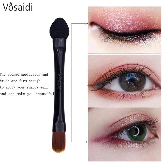 Eyeshadow Brushes Makeup Brushes 10pcs Eyeshadow Sponge Dual Sides Eyeshadow Applicator Travel Eyeshadow Brush Concealer Brush