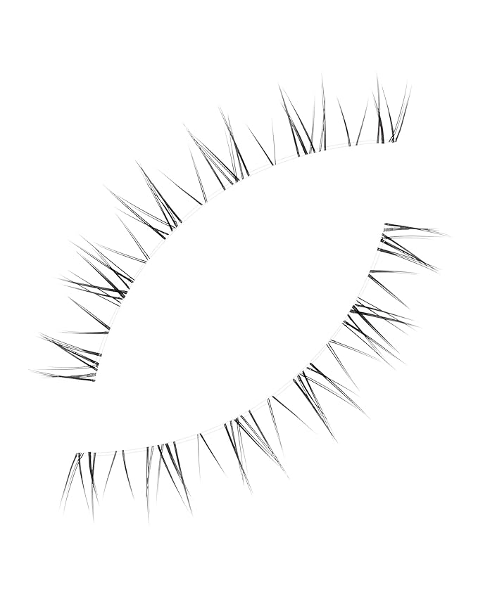 Jiocolor Lashes Bottom Lashes Strip Natural Bottom Eyelashes Wispy Under False Lashes Lower Lashes Extension Clear Band Mink Lashes 7 Pairs R1