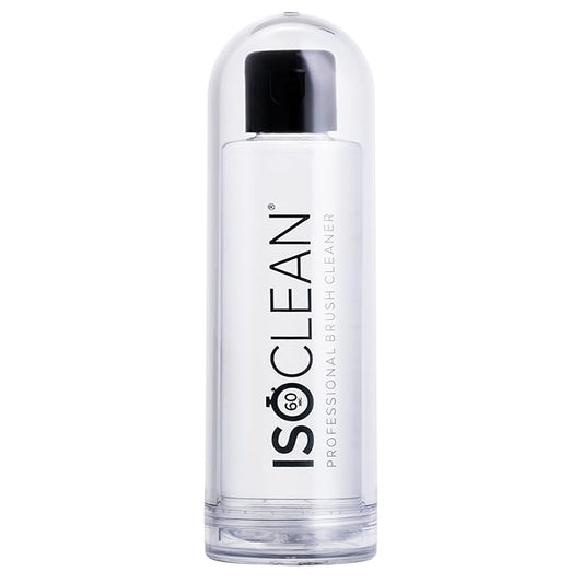 ISOCLEAN Professional Brush Cleaner 6 fl oz - Easy Pour Makeup Brush Cleaner for Cosmetic Tools, Cleans Bristles, Scented No-Rinse Formula Dries in 60 Seconds, Vegan, Not Tested on Animals