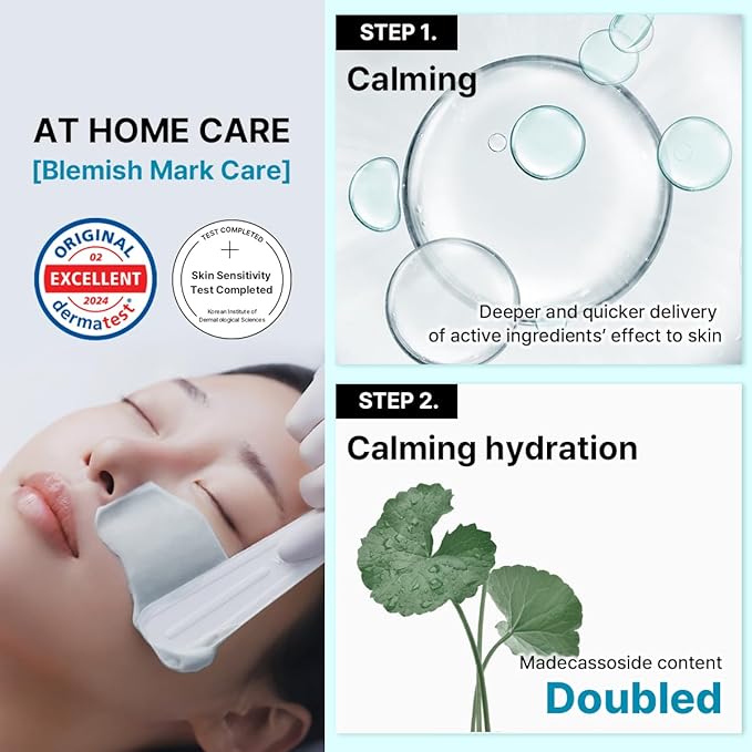 Mediheal Derma Modeling Pack (Madecassoside) - Relieving Blemish Marks For Clear Skin - Easy DIY Home Spa Kits, Hydrating Icy Jelly Mask For Skin Refreshment