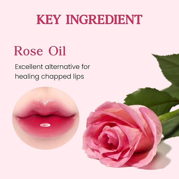 CLIO CRYSTAL GLAM TINT (010 BABY BERRY), Glossy Finish, Lightweight, Buildable, Glass-Like, Smoothing, Long-Lasting, Vivid