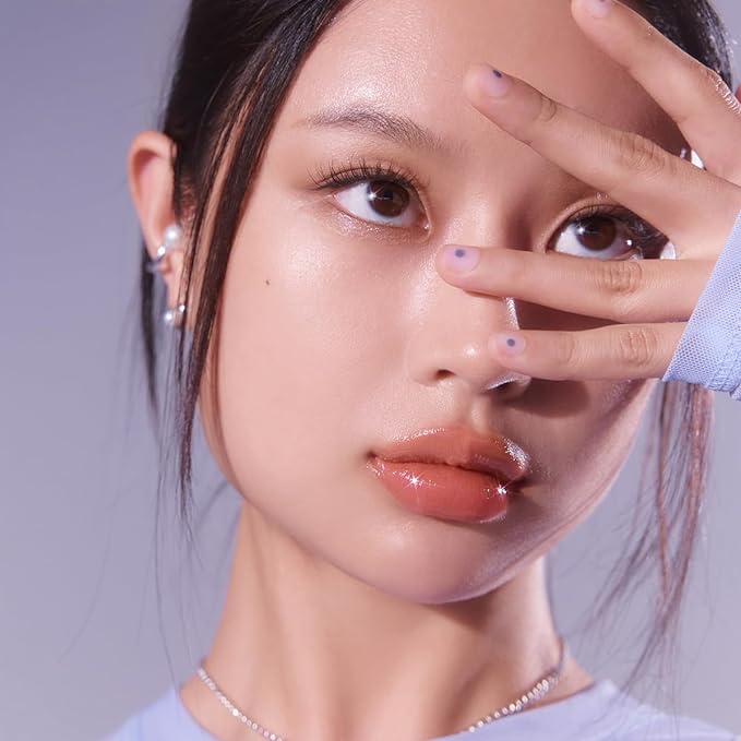 Peripera Ink Mood Glowy Tint | Lip-Plumping, Naturally Moisturizing, Lightweight, Glow-Boosting, Long-Lasting, Comfortable, Non-Sticky, No White Film (02 CORAL INFLUENCER)