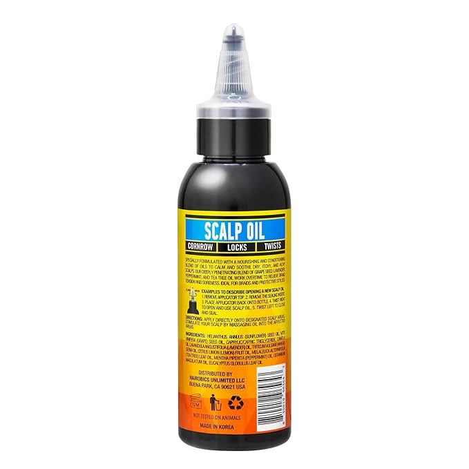 AllDay Locks Braid Foam - Long Lasting Mousse for Style & Shine, Braiding Foam for Women & Men, Sets & Seals for Easy Styling, Textured Haircare & Styling Protection - 8 oz Bottle (Braid Scalp Oil)