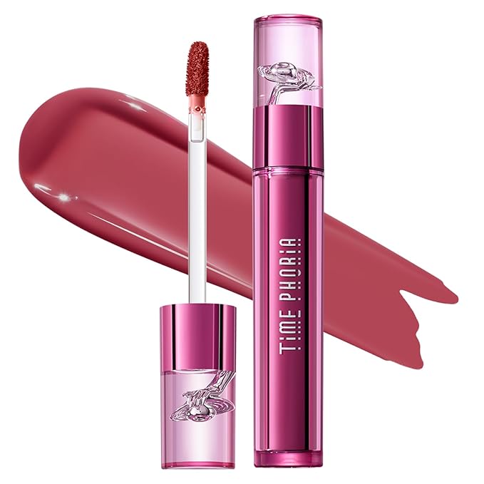 Altera Blurring Lip Tint 006 Wisp, Brownish Red Glossy to Soft Matte Finish, Blur Lip Lines, Weightless No-Sticky Airy Velvet Texture, Vibrant Hydrating Long-Lasting Lip Stain