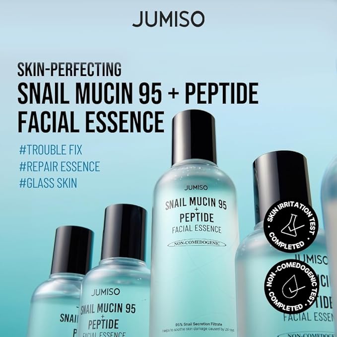 Jumiso Snail Mucin 95 + Peptide Facial Essence, 4.73 fl oz (140 ml)