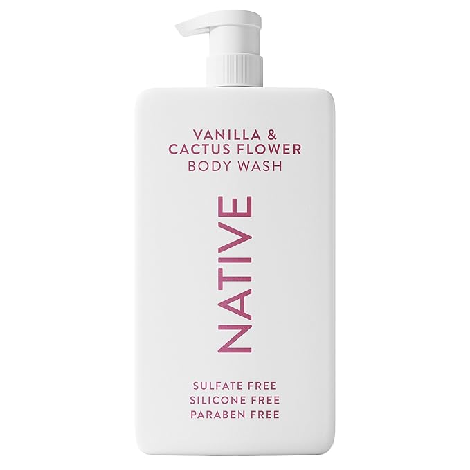 Native Vanilla & Cactus Flower Body Wash 36 oz