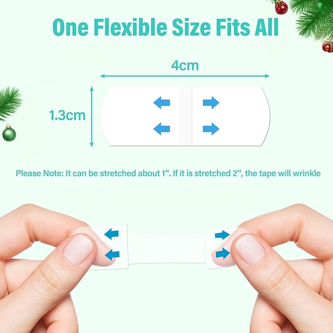 Neck Tape Lifting Invisible, Face Lift Tape Instant Facelift Under Makeup, V Edge Patches Skin Lifter Tapes for Turkey Neck, Loose Sagging Skin, Wrinkle, Jowl, Eye, Double Chin (1 Count (Pack of 280))