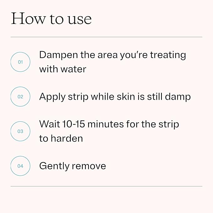 MDacne Blackhead Remover Strips, Deep Pore Cleansing for Sensitive Acne-Prone Skin (36 Strips)