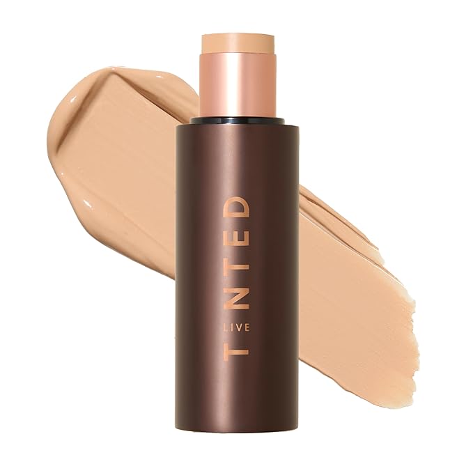 Live Tinted HUESTICK Complexion Stick - Medium-to-Full Buildable Coverage - Soft Matte Finish - Multitasking Makeup Stick - Lightweight, Creamy Formula - Shade 16