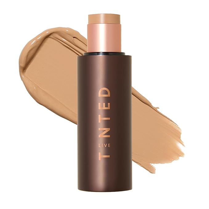 Live Tinted HUESTICK Complexion Stick - Medium-to-Full Buildable Coverage - Soft Matte Finish - Multitasking Makeup Stick - Lightweight, Creamy Formula - Shade 13