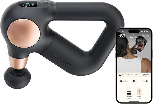 TheraGun Sense (2nd Generation) Massage Gun by Therabody - Relaxing Massage Gun with Built-in Guided Routines for Easy Stress Relief, Tension & Sleep
