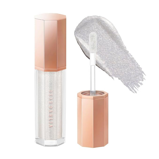 DEARDAHLIA Paradise Shine Eye Sequins (Actress) - Long-Lasting Liquid Glitter Eyeshadow, Minimal Fallout, High-Shine Pearl Finish, Lightweight, Blendable, Vegan & Cruelty-Free. 0.14 oz