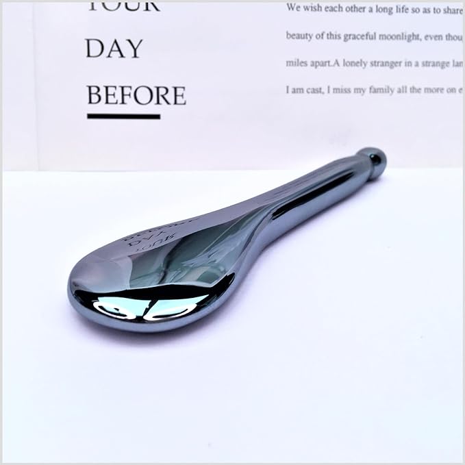 SAEEYCUE Terahertz Stone Gua Sha Scraping Tools Lymphatic Drainage Massager Facial (A)