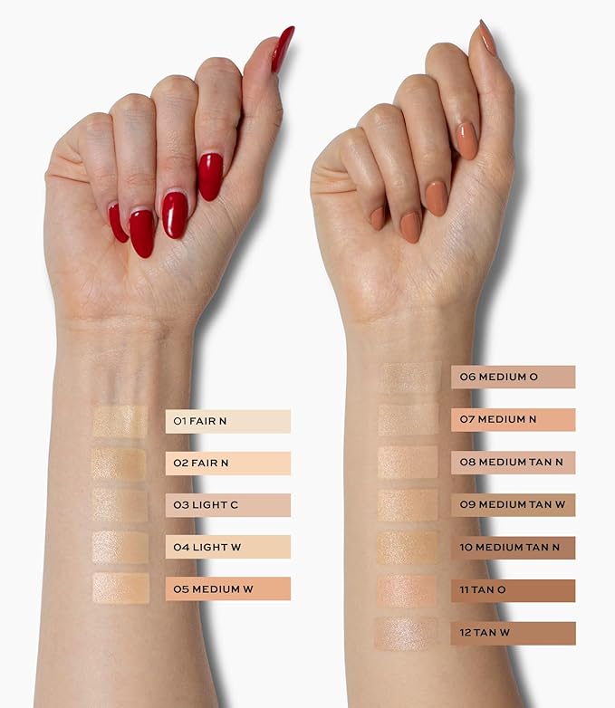MAKE Beauty Skin Mimetic Concealer Buildable Medium Coverage Hydrating Concealer for Dark Circles Spot Concealing Brightening Crease-Free, Including Mature Skin. Radiant Finish. 02 Fair Light Neutral