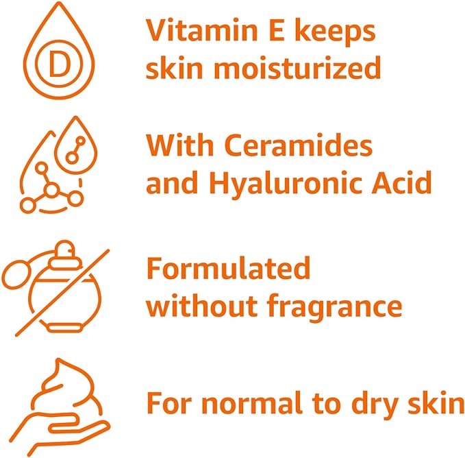 Amazon Basics Hydrating Facial Cleanser, 12 Fl Oz, Pack of 1