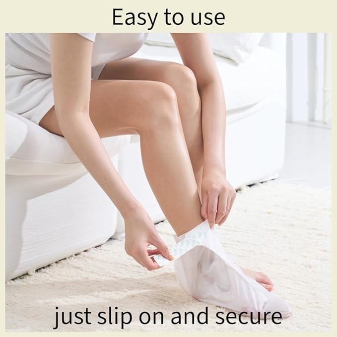 Codi New York Relaxing Aroma Foot Mask 6 Pairs | Soothes & Restores Tired, Dry Feet | Hydrating Foot Treatment for Cracked Heels & Rough Skin | Home Spa Pedicure Socks | Made In Korea (Lavender)