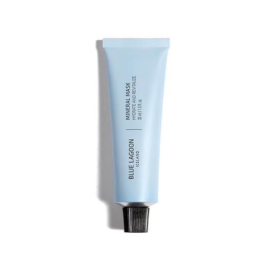 Blue Lagoon - Hydrating Overnight Mineral Face Mask - Hydrating Treatment - Overnight Mask - Moisturizing Skincare - Sleep Treatment - Face Cream, Bioactive Icelandic Skincare (1 fl oz | 30 ml)
