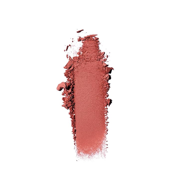 MAKE Beauty Skin Mimetic Microsuede Blush - Matte Powder Blush for Cheeks with Long Lasting Color - Non Comedogenic, Travel Size Makeup Single Palette. Shade - New Moon (Pink)