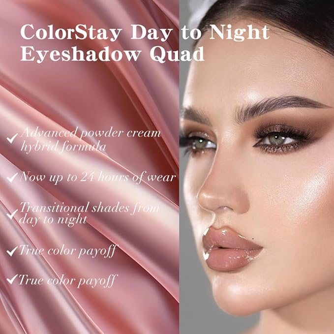 AMY'S DIARY 9-Color Nude Eyeshadow Palette, Soft Pink Brown Neutral Makeup Palette with Matte & Shimmer Shades, Long-Lasting Blendable Highly Pigmented Eye Shadow for Daily Natural Glam Look