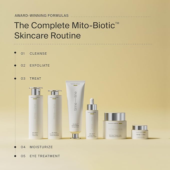 Timeline Mito-Biotic™ Barrier Cream Nourishing Moisturizer With Peptides to Restore Dry Skin & Strengthen Barrier - 1.7 Fl Oz