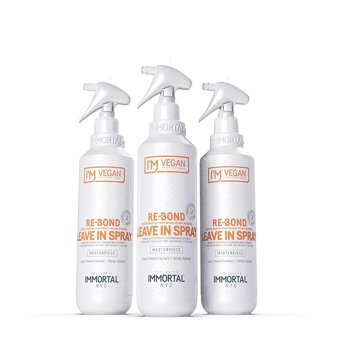 Immortal NYC Re-Bond Leave-In Spray - Vegan Hair Repair