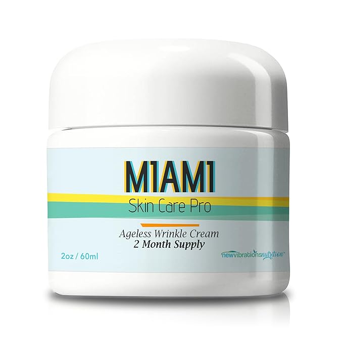 Miami Skin Care Pro - Anti Wrinkle Cream For Women 2 Month Supply Extra Strength Formula - Our Best Face And Neck Day And Night Cream For Women Anti Aging Moisturizer - Natural Wrinkle Cream Vitamin C