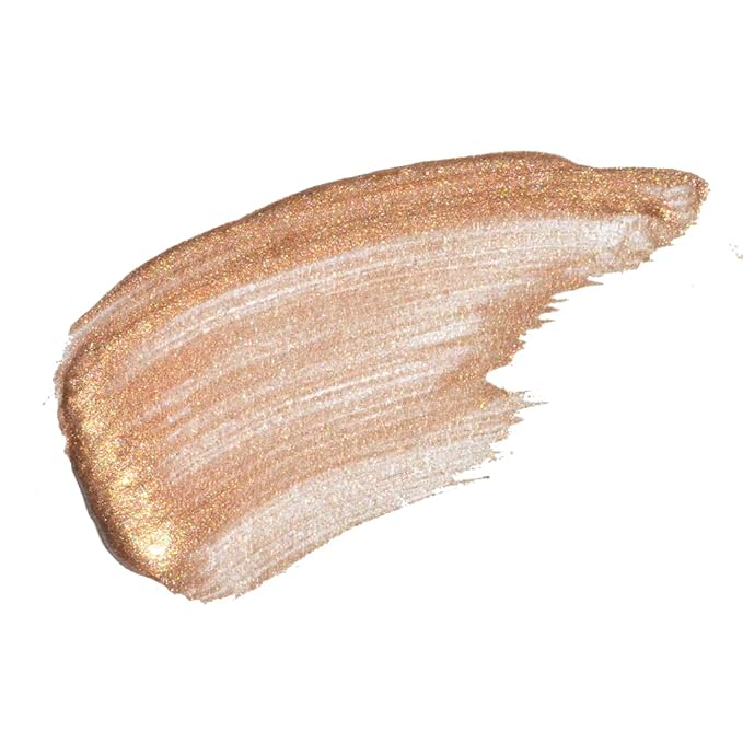 Palladio Liquid Eyeshadow, creamy shimmery formula that instantly adheres to the eyelid with flexible applicator wand for over 8 hours of smudge and crease-proof wear (Goldstone)