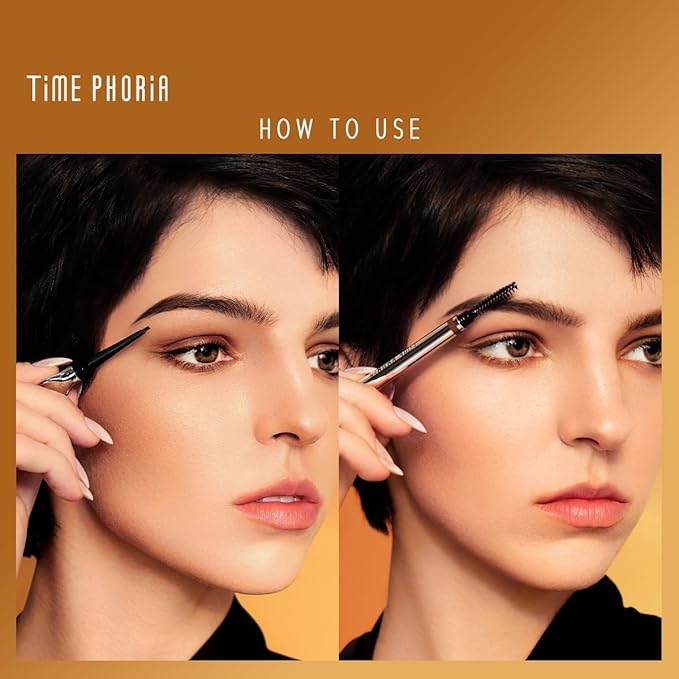 Genesis SuperStay Eyebrow Pencil - Waterproof, Smudge Proof, Long-Lasting Brow Pencil with Precision Oval Tip, For Natural & Bold Looks (05 ASH)