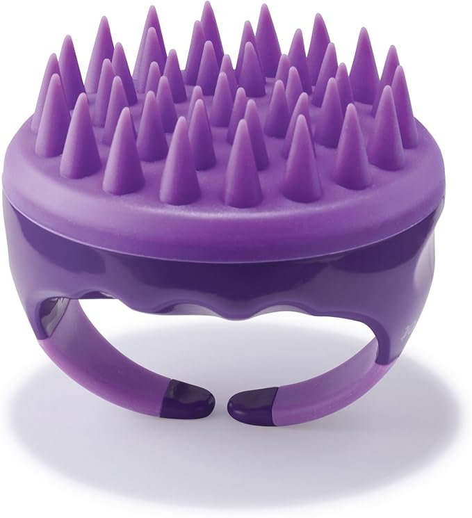 Dr. Groot Premium Scalp Cleansing Brush, Hair Scalp Massager, Scalp Scrubber with Soft Silicone Bristles, Hair Shampoo Brush for Scalp Exfoliation, Wet Dry Hair Brush for Scalp Care
