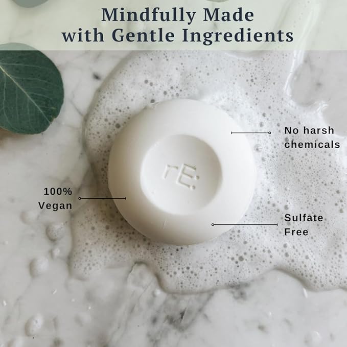 RE: REKURATOR ph Balanced Facial bar and Konjac Sponge Set