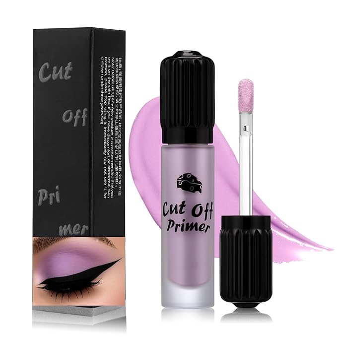 Matte Liquid Eyeshadow, Long-Lasting Waterproof Liquid Eye shadow, High-pigment Buildable & Blendable Cream Eye Makeup, 03 Mauve Purple