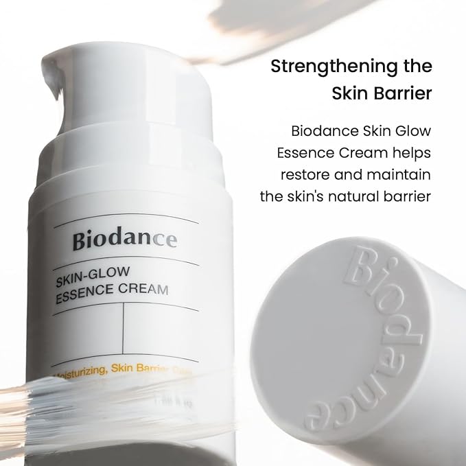 BIODANCE Skin-Glow Essence Cream, Moisturizing, Anti-Aging, Hyaluronic Acid & Ceramide Facial Moisturizer, Korean Skin Care, Gifts for Women | 1.69 fl.oz, 50ml