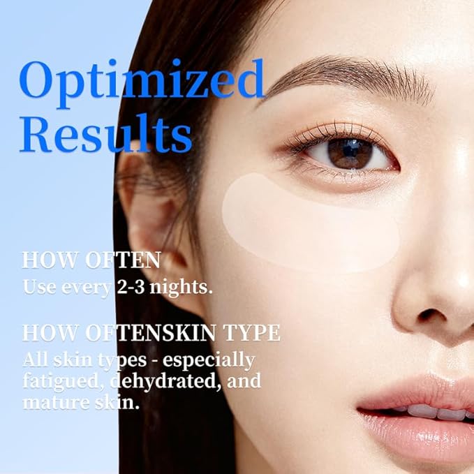 Natener 8 pairs PDRN Micro Eye Patches, Under Eye Patches for Puffy eyes, Dark Circles & Wrinkle | Hyaluronic Acid, Kojic Acid, Collagen, Peptides, Vitamin C, Niacinamide - Korean Popular Eye Care